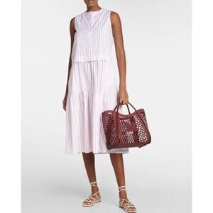 Max Mara - Leisure Megaton cotton poplin midi dress